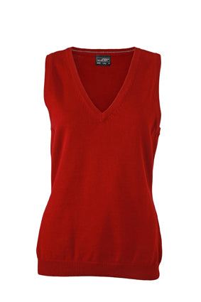 Laden Sie das Bild in Galerie -Viewer, Klassischer Baumwoll-Pullunder - Damen - JN656