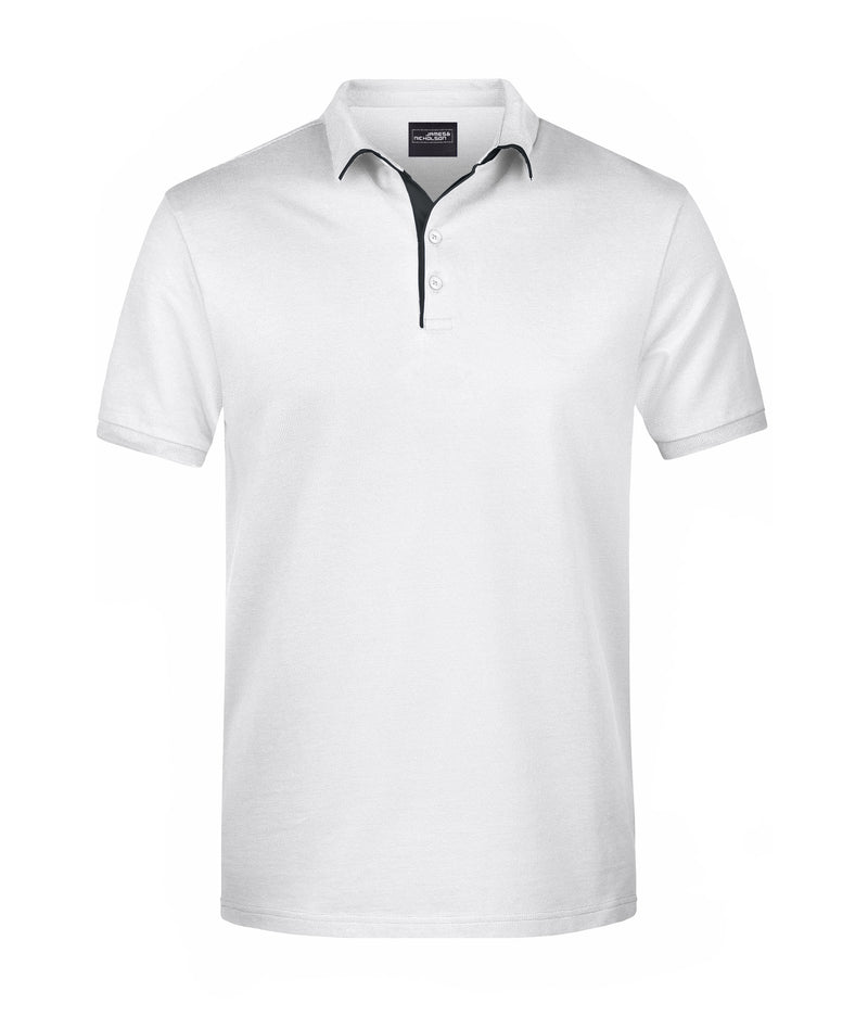 Laden Sie das Bild in Galerie -Viewer, Klassisches Polo mit Kontrastelementen - Herren - JN726