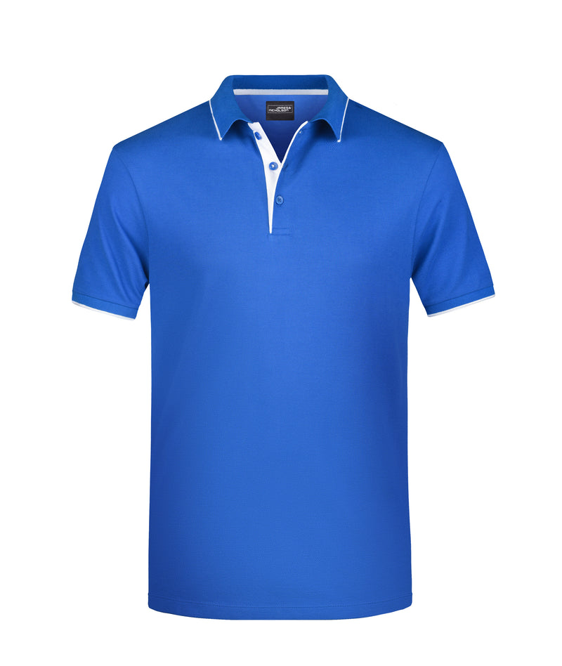 Laden Sie das Bild in Galerie -Viewer, Klassisches Polo mit Kontraststreifen - Herren - JN728