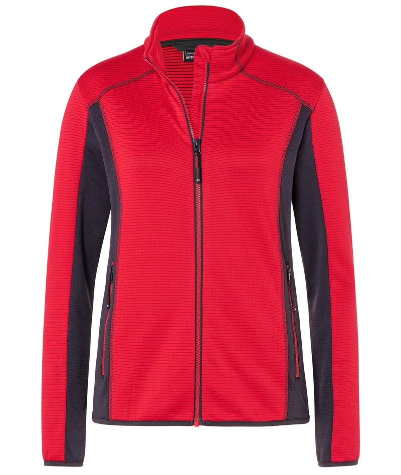 Laden Sie das Bild in Galerie -Viewer, Stretchfleecejacke im sportlichen Look - JN783