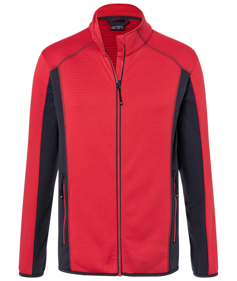 Laden Sie das Bild in Galerie -Viewer, Stretchfleecejacke im sportlichen Look - JN784