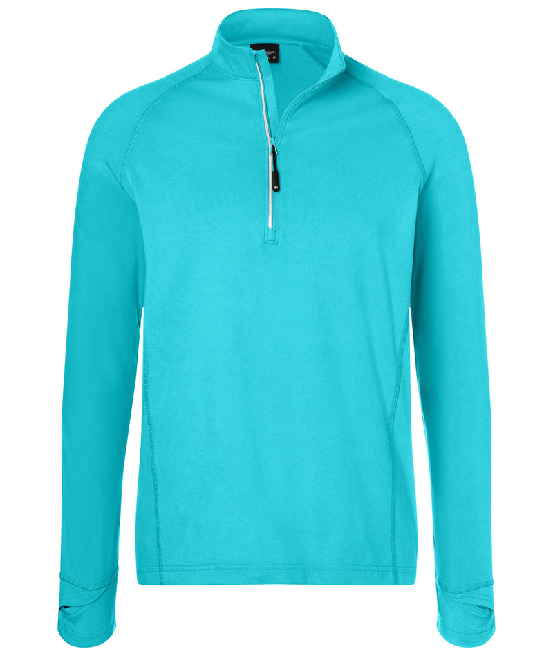 Laden Sie das Bild in Galerie -Viewer, Langarm-Shirt mit Reißverschluss für Sport und Freizeit - JN788