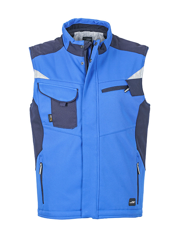 Laden Sie das Bild in Galerie -Viewer, Professionelle Softshellweste mit warmem Innenfutter - JN825