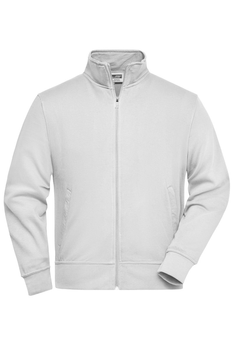 Laden Sie das Bild in Galerie -Viewer, Sweat-Jacke mit Stehkragen und Reißverschluss - JN836