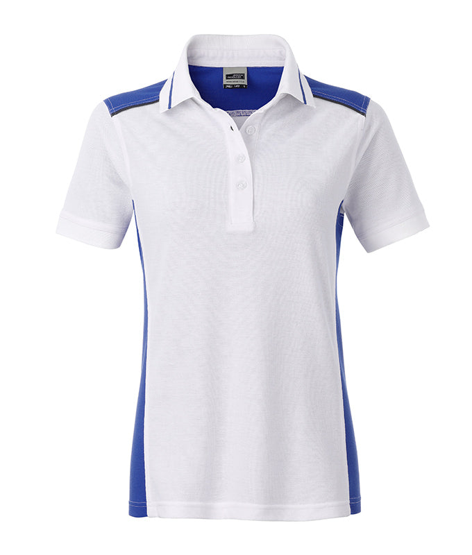 Laden Sie das Bild in Galerie -Viewer, Pflegeleichtes und strapazierfähiges Polo mit Kontrasteinsätzen - JN857