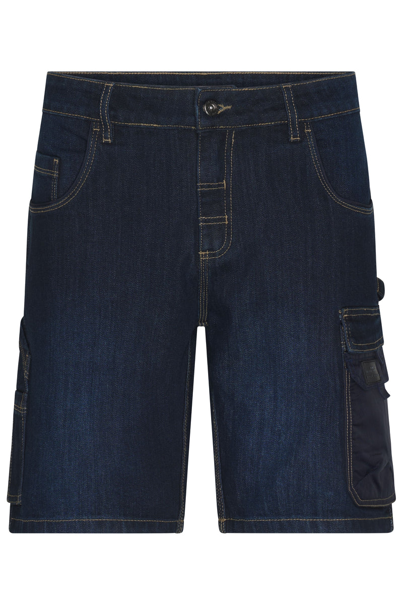 Laden Sie das Bild in Galerie -Viewer, Kurze Jeans-Hose mit vielen Details - JN871