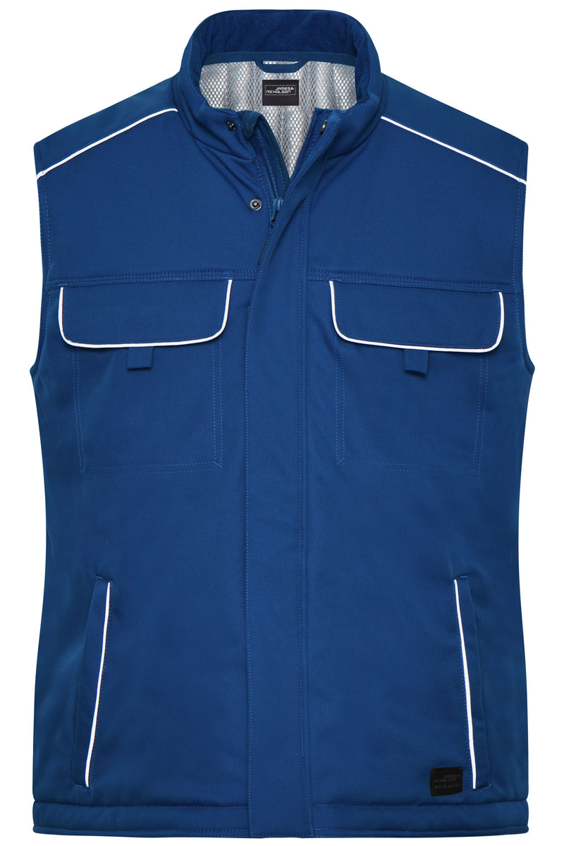 Laden Sie das Bild in Galerie -Viewer, Professionelle Softshellweste mit warmem Innenfutter und hochwertigen Details im cleanen Look - JN885