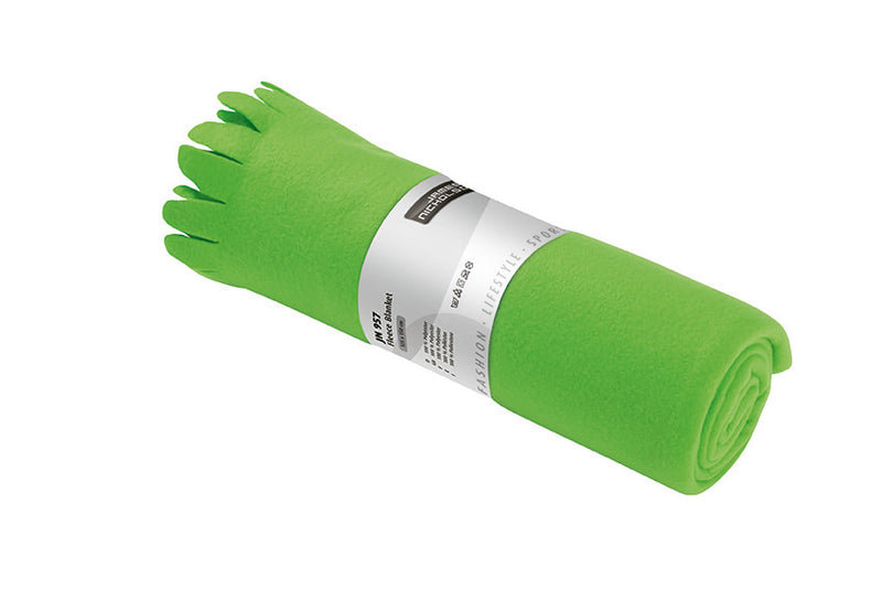 Laden Sie das Bild in Galerie -Viewer, Fleecedecke mit abgerundeten Fransen - JN957