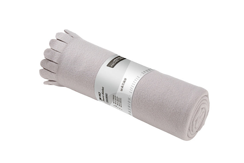 Laden Sie das Bild in Galerie -Viewer, Fleecedecke mit abgerundeten Fransen - JN957