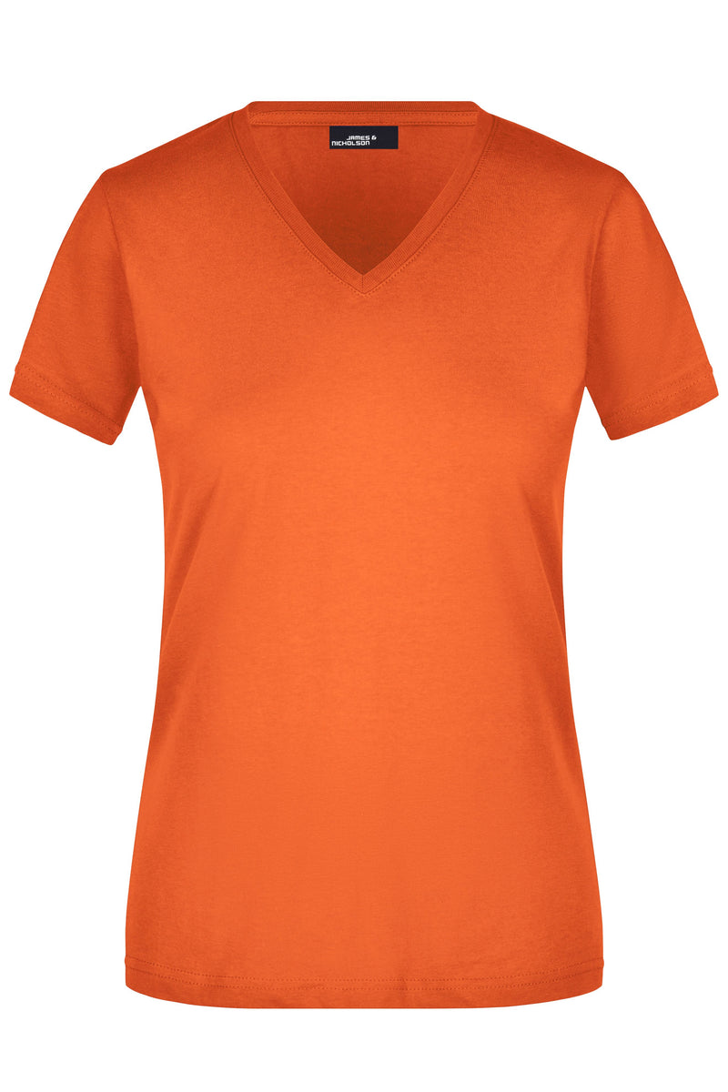 Laden Sie das Bild in Galerie -Viewer, Figurbetontes V-Neck-T-Shirt Damen - JN972