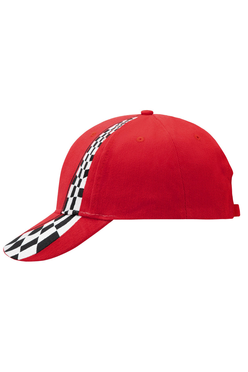 Laden Sie das Bild in Galerie -Viewer, Hochwertiges 6 Panel Cap in attraktivem Racing-Design - MB038