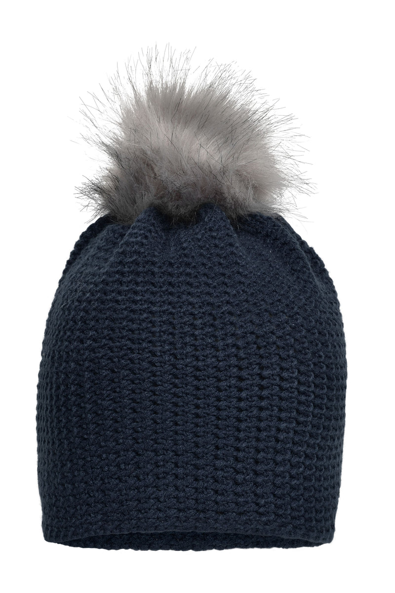 Laden Sie das Bild in Galerie -Viewer, Häkelmütze mit Pompon - MB7120