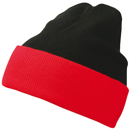 Laden Sie das Bild in Galerie -Viewer, Klassische Strickmütze mit Umschlag - MB7550