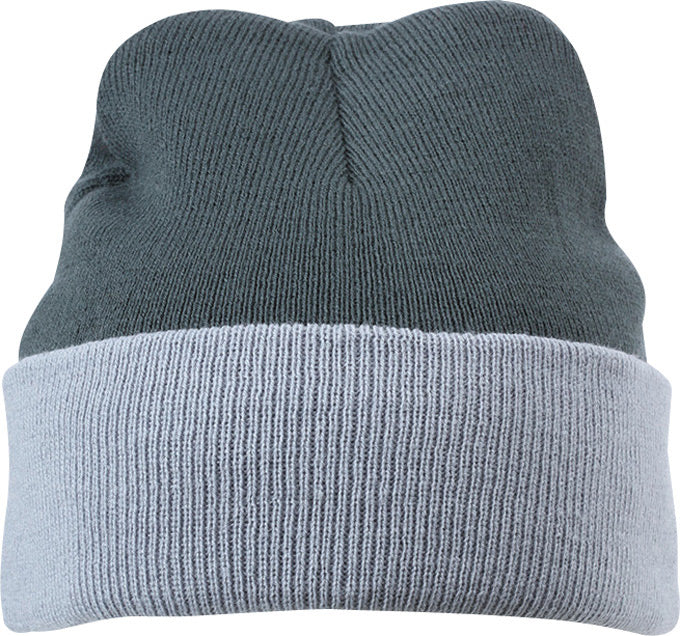 Laden Sie das Bild in Galerie -Viewer, Klassische Strickmütze mit Umschlag - MB7550