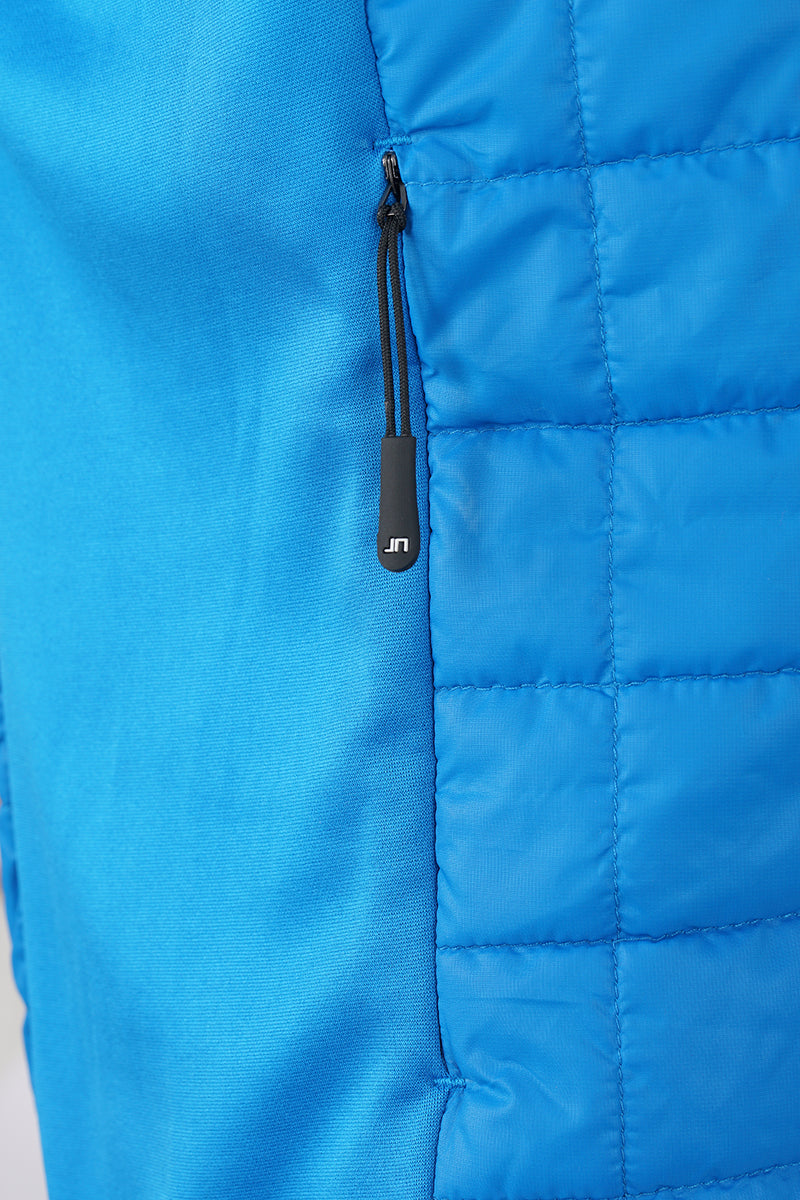 Laden Sie das Bild in Galerie -Viewer, Leicht wattierte Weste im sportlichen Materialmix - JN1114