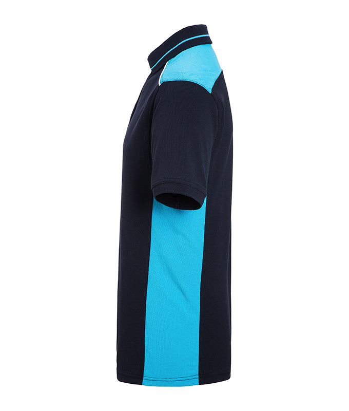 Laden Sie das Bild in Galerie -Viewer, Pflegeleichtes und strapazierfähiges Polo mit Kontrasteinsätzen - JN858