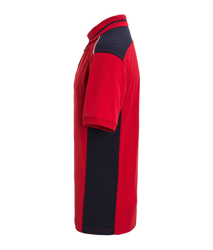 Laden Sie das Bild in Galerie -Viewer, Pflegeleichtes und strapazierfähiges Polo mit Kontrasteinsätzen - JN858