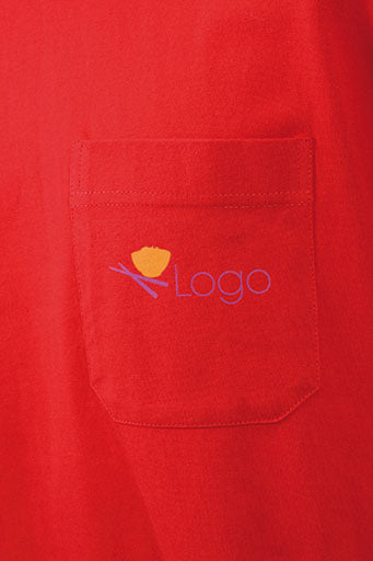 Laden Sie das Bild in Galerie -Viewer, Klassisches T-Shirt mit Brusttasche - JN920