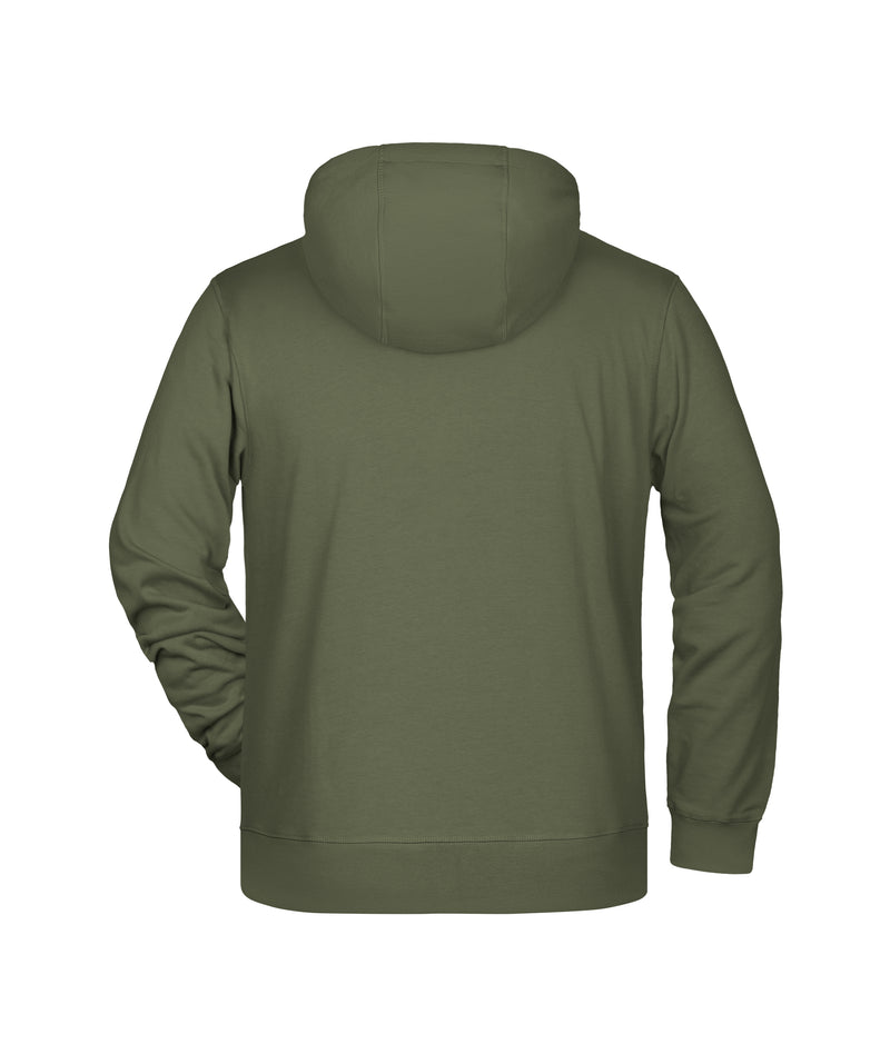 Laden Sie das Bild in Galerie -Viewer, Sweat-Jacke mit Kapuze und Reißverschluss - 8026