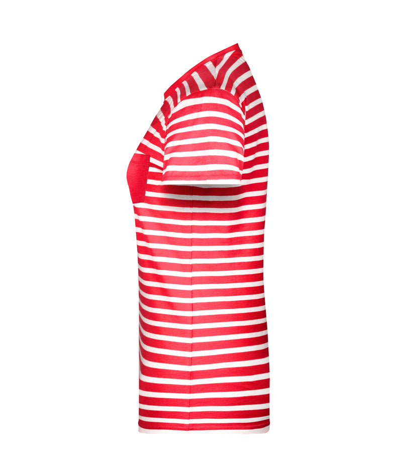 Laden Sie das Bild in Galerie -Viewer, T-Shirt in maritimem Look mit Brusttasche - 8027