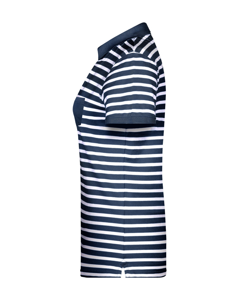 Laden Sie das Bild in Galerie -Viewer, Polo in maritimem Look mit Brusttasche - 8029