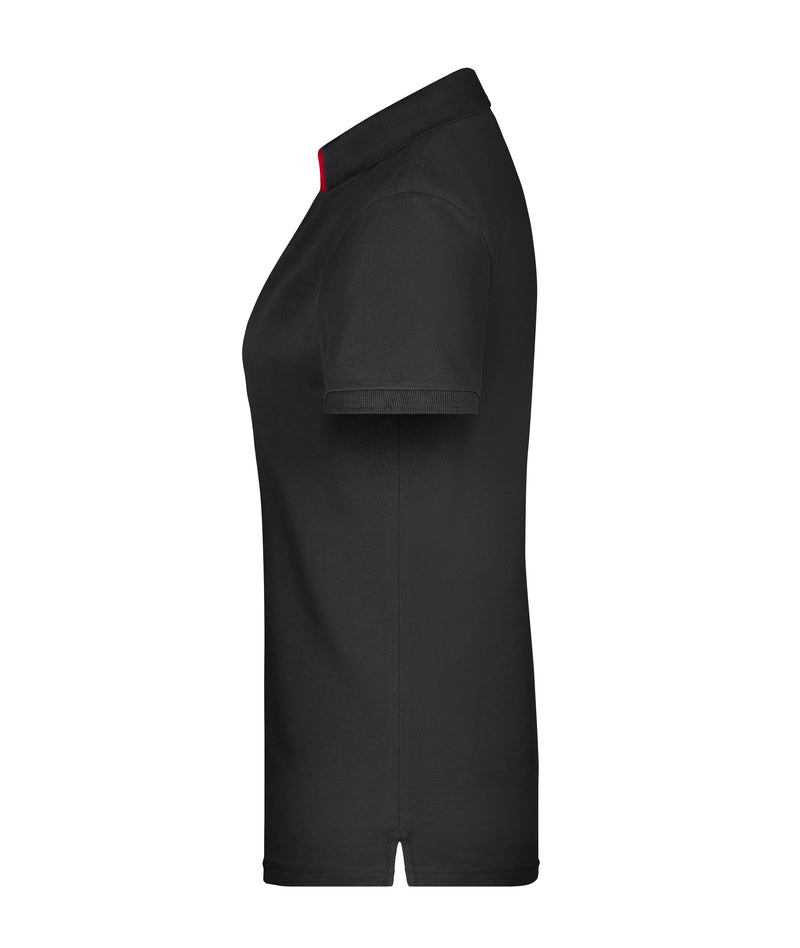 Laden Sie das Bild in Galerie -Viewer, Klassisches Polo mit Kontrastelementen - Damen - JN725