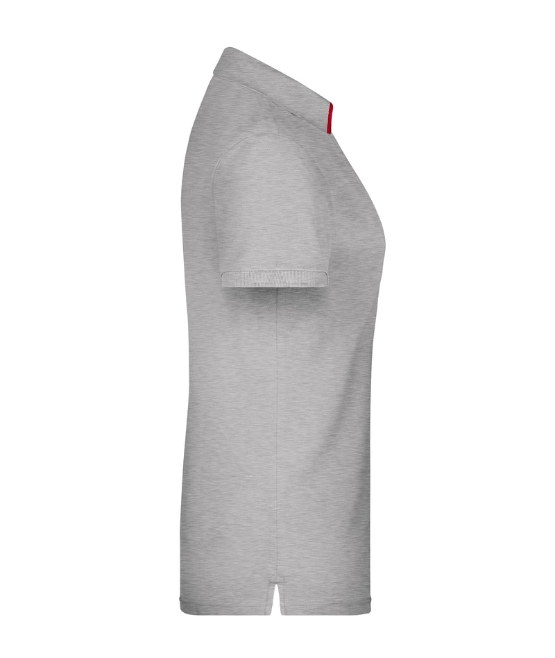 Laden Sie das Bild in Galerie -Viewer, Klassisches Polo mit Kontrastelementen - Damen - JN725