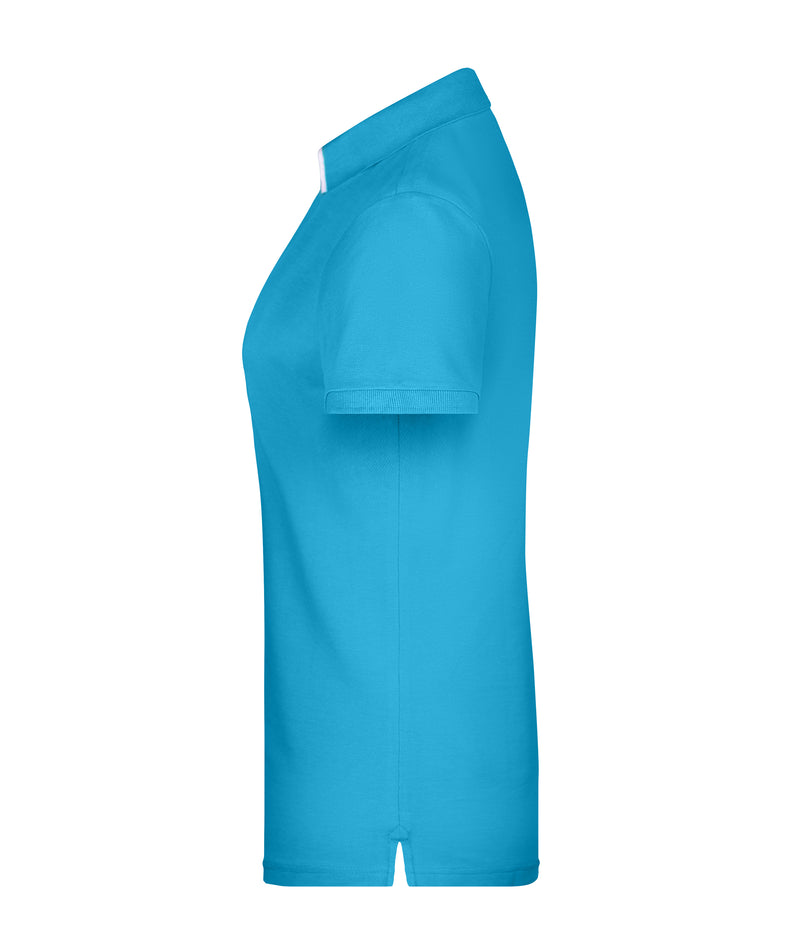 Laden Sie das Bild in Galerie -Viewer, Klassisches Polo mit Kontrastelementen - Damen - JN725