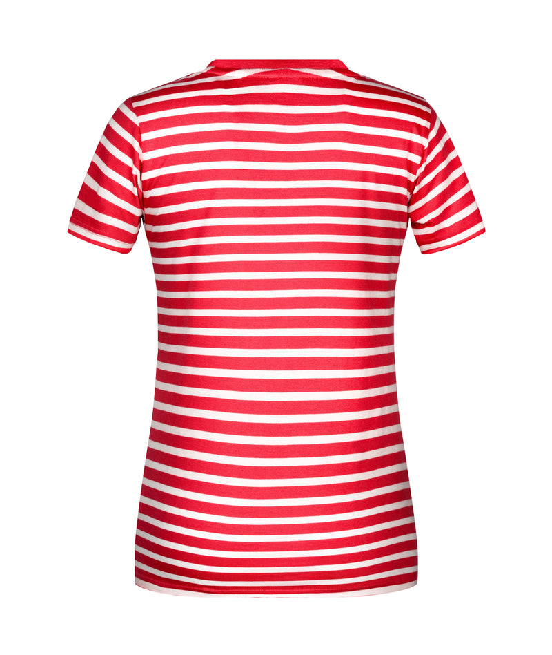 Laden Sie das Bild in Galerie -Viewer, T-Shirt in maritimem Look mit Brusttasche - 8027