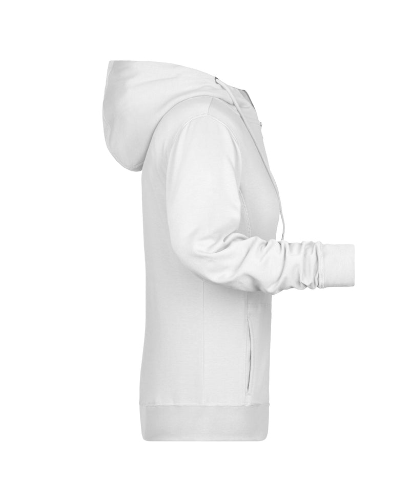 Laden Sie das Bild in Galerie -Viewer, Sweat-Jacke mit Kapuze und Reißverschluss - 8025