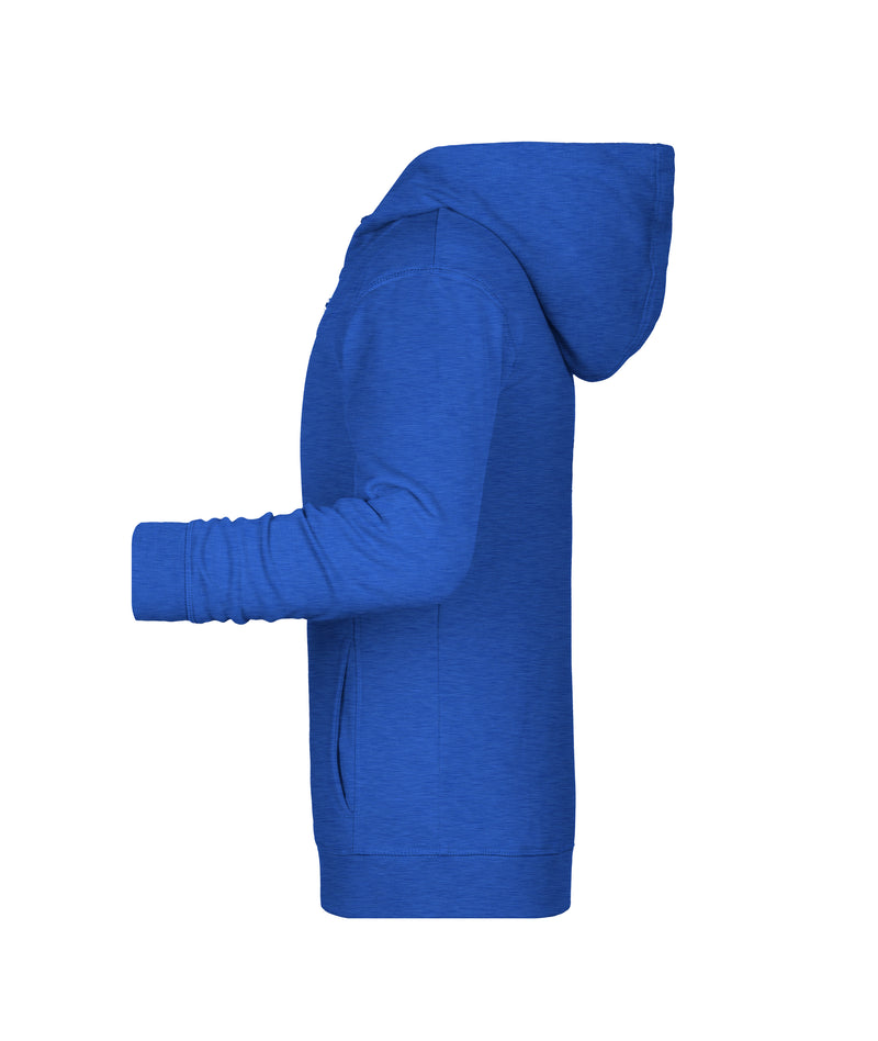 Laden Sie das Bild in Galerie -Viewer, Sweat-Jacke mit Kapuze und Reißverschluss - 8026K