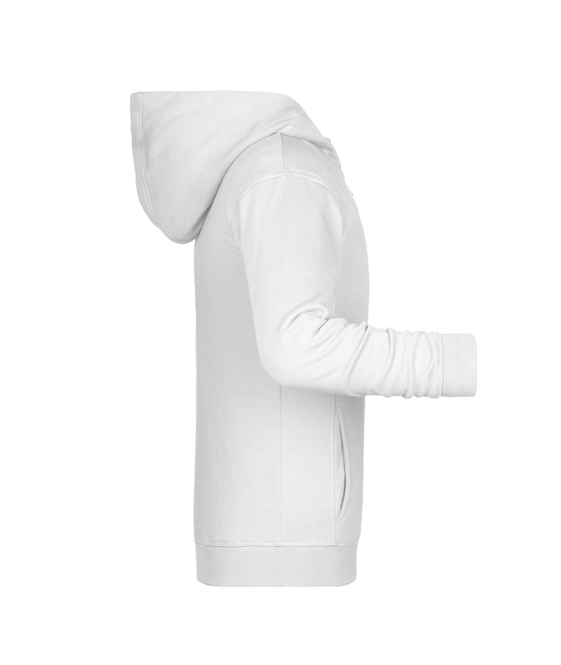 Laden Sie das Bild in Galerie -Viewer, Sweat-Jacke mit Kapuze und Reißverschluss - 8026K