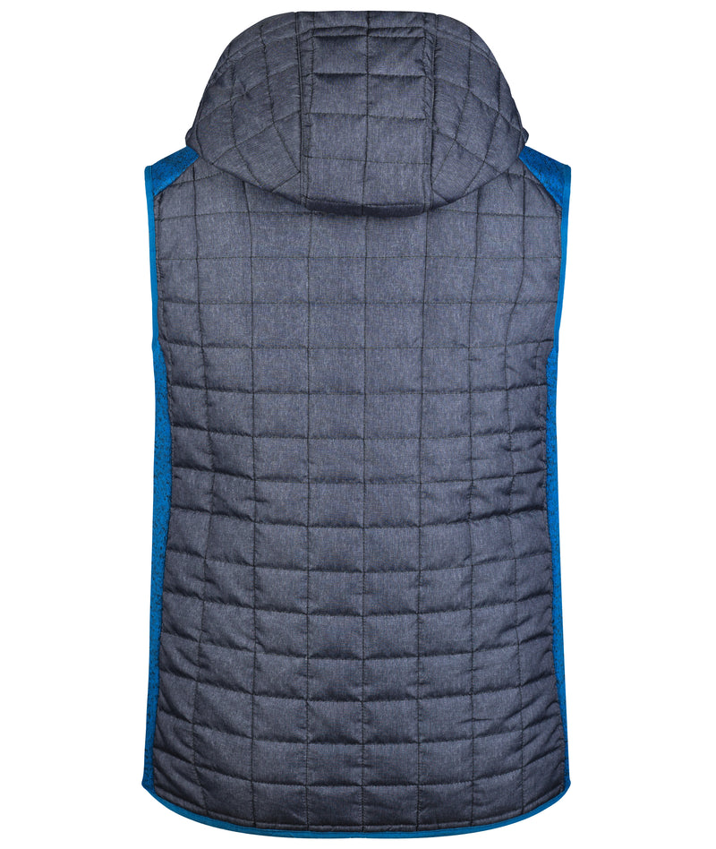 Laden Sie das Bild in Galerie -Viewer, Weste im stylischen Materialmix - JN768