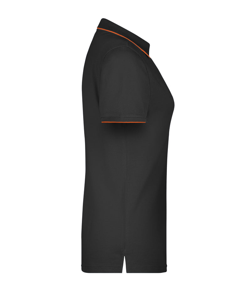 Laden Sie das Bild in Galerie -Viewer, Klassisches Polo mit Kontraststreifen - Damen - JN727