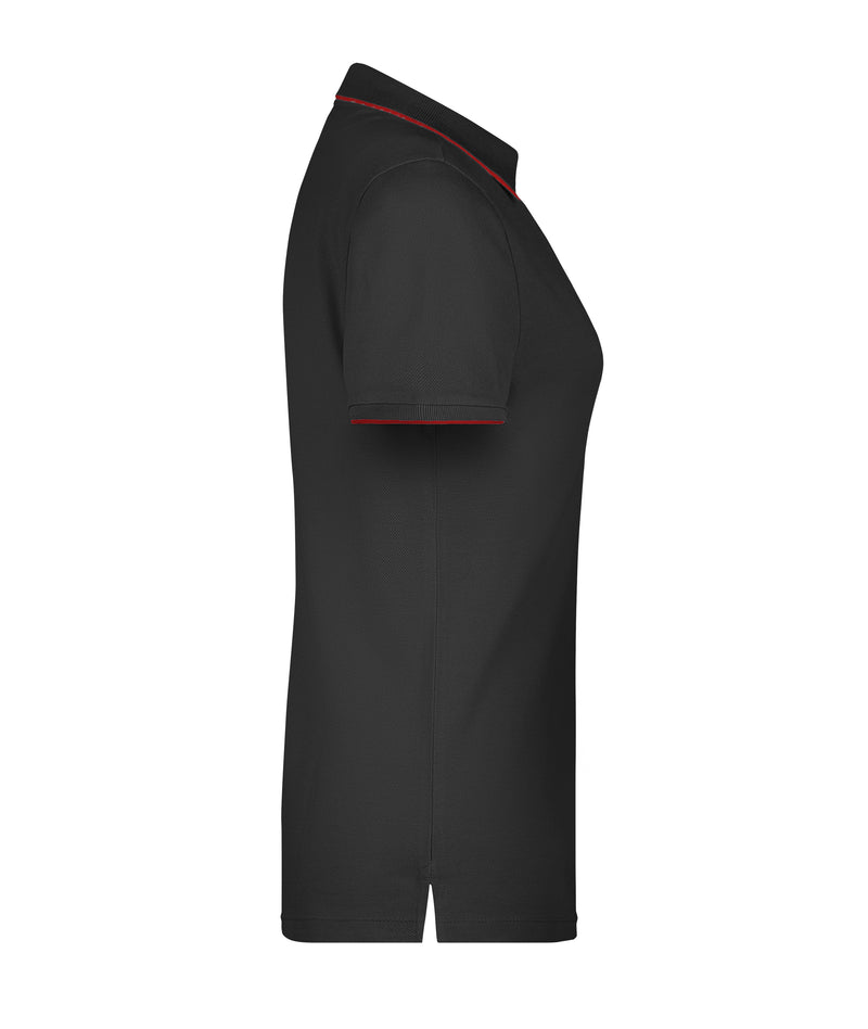 Laden Sie das Bild in Galerie -Viewer, Klassisches Polo mit Kontraststreifen - Damen - JN727