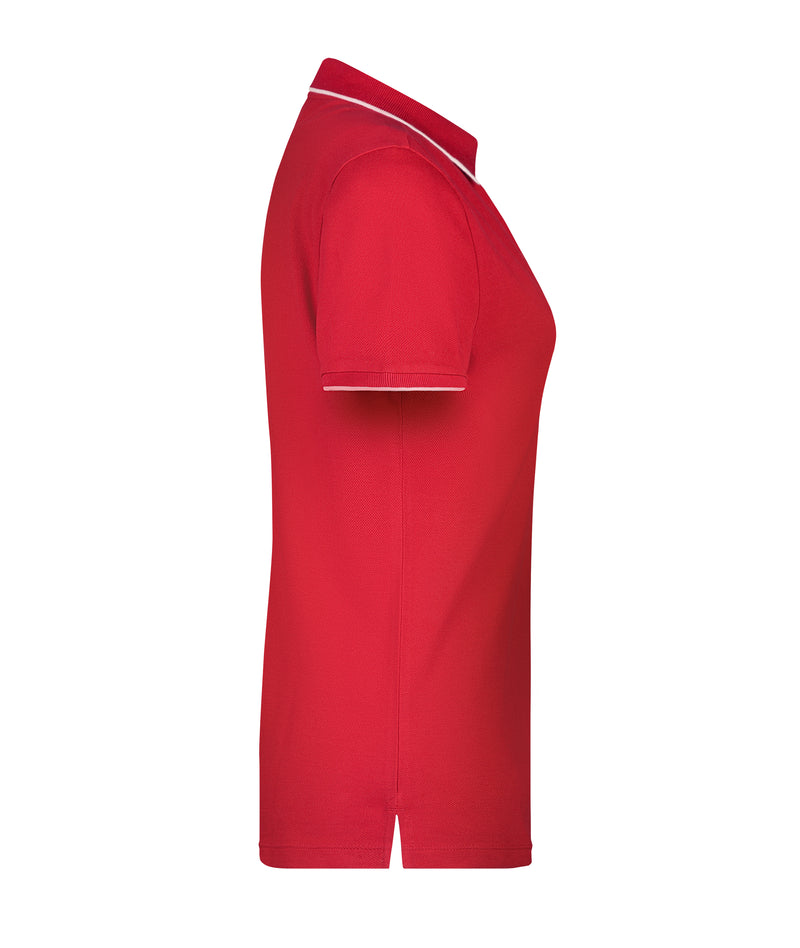 Laden Sie das Bild in Galerie -Viewer, Klassisches Polo mit Kontraststreifen - Damen - JN727