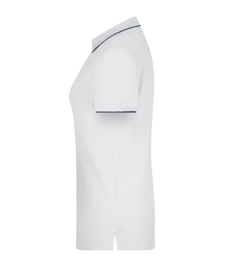 Laden Sie das Bild in Galerie -Viewer, Klassisches Polo mit Kontraststreifen - Damen - JN727