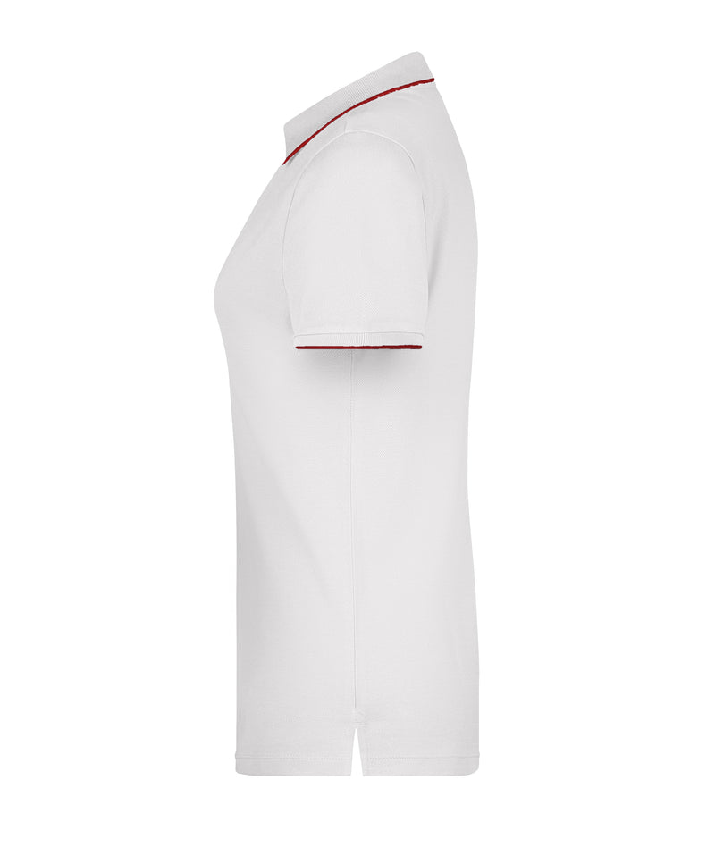 Laden Sie das Bild in Galerie -Viewer, Klassisches Polo mit Kontraststreifen - Damen - JN727