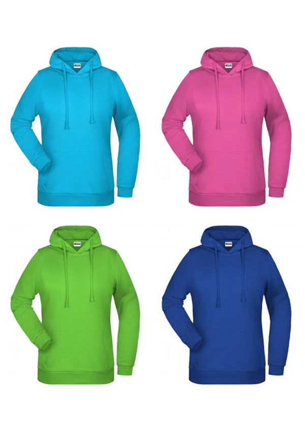 Laden Sie das Bild in Galerie -Viewer, Klassisches Kapuzensweat - Damen - JN795