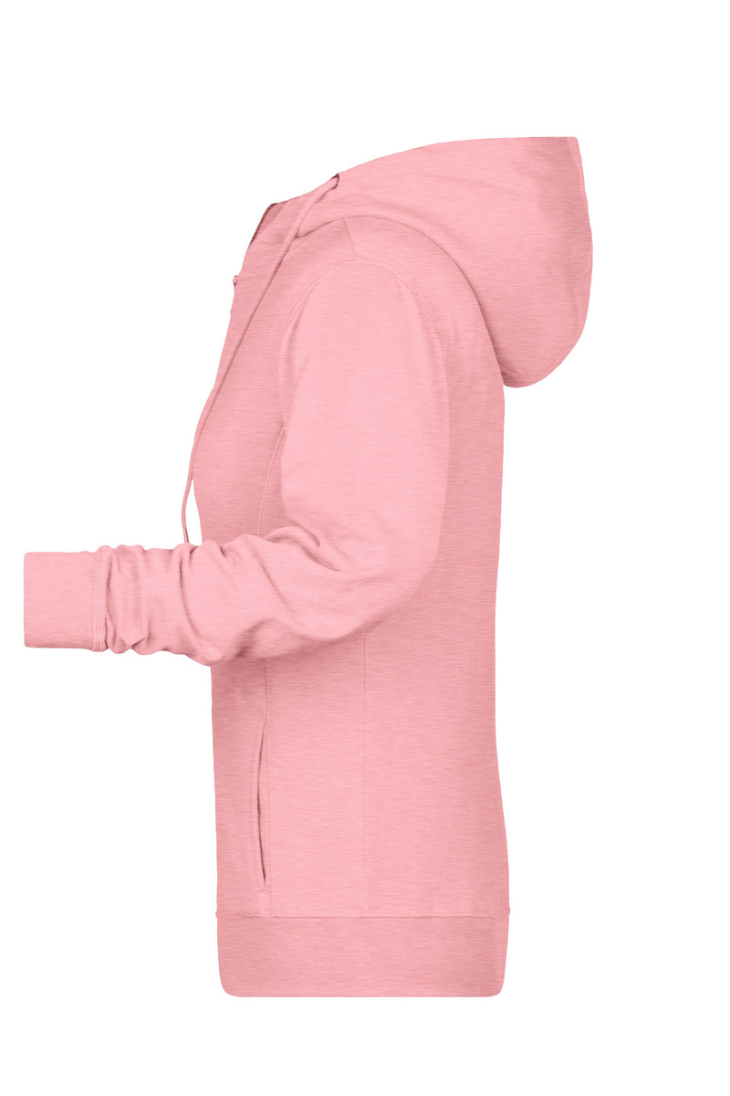 Laden Sie das Bild in Galerie -Viewer, Sweat-Jacke mit Kapuze und Reißverschluss - 8025