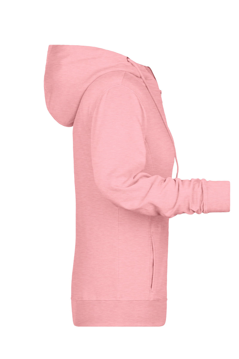 Laden Sie das Bild in Galerie -Viewer, Sweat-Jacke mit Kapuze und Reißverschluss - 8025