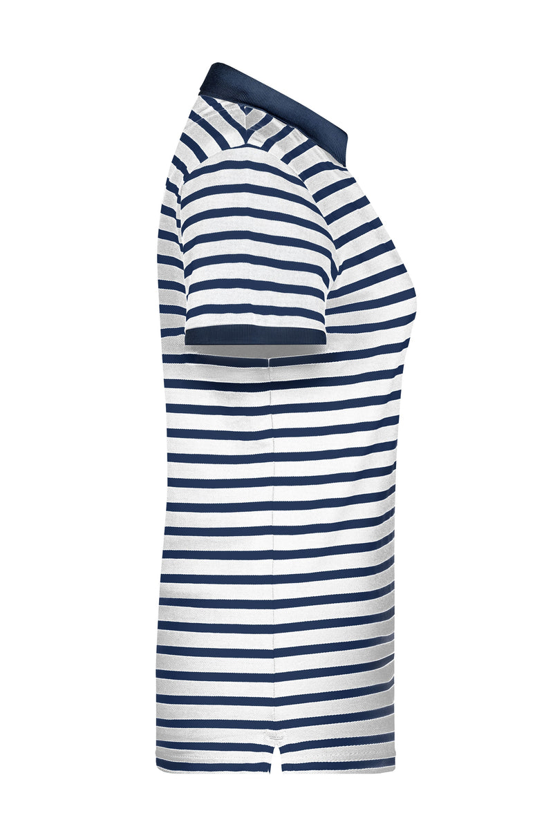 Laden Sie das Bild in Galerie -Viewer, Polo in maritimem Look mit Brusttasche - 8029