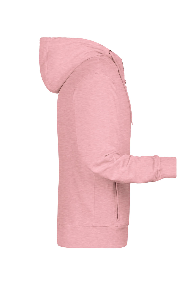 Laden Sie das Bild in Galerie -Viewer, Sweat-Jacke mit Kapuze und Reißverschluss - 8026