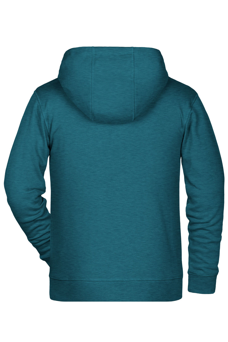 Laden Sie das Bild in Galerie -Viewer, Sweat-Jacke mit Kapuze und Reißverschluss - 8026K