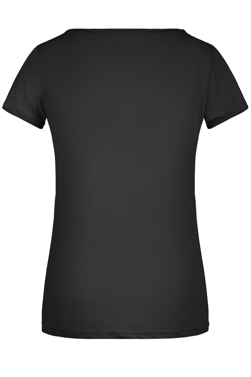 Laden Sie das Bild in Galerie -Viewer, T-Shirt mit trendigem Rollsaum - 8001