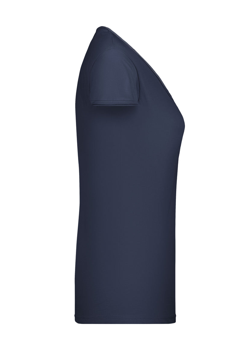 Laden Sie das Bild in Galerie -Viewer, T-Shirt mit trendigem Rollsaum - 8001