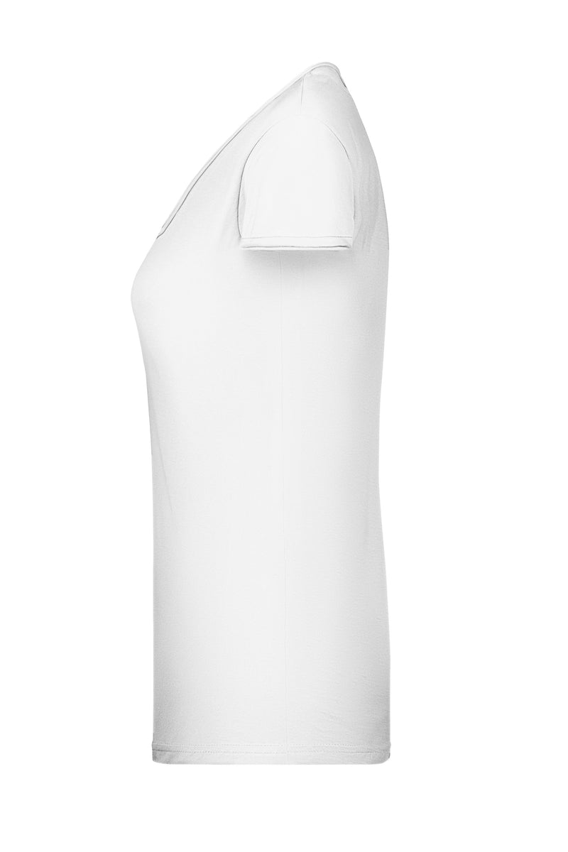 Laden Sie das Bild in Galerie -Viewer, T-Shirt mit trendigem Rollsaum - 8001