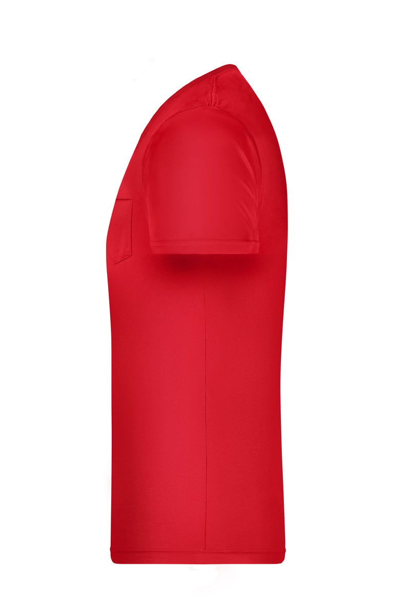 Laden Sie das Bild in Galerie -Viewer, T-Shirt mit modischer Brusttasche - 8004