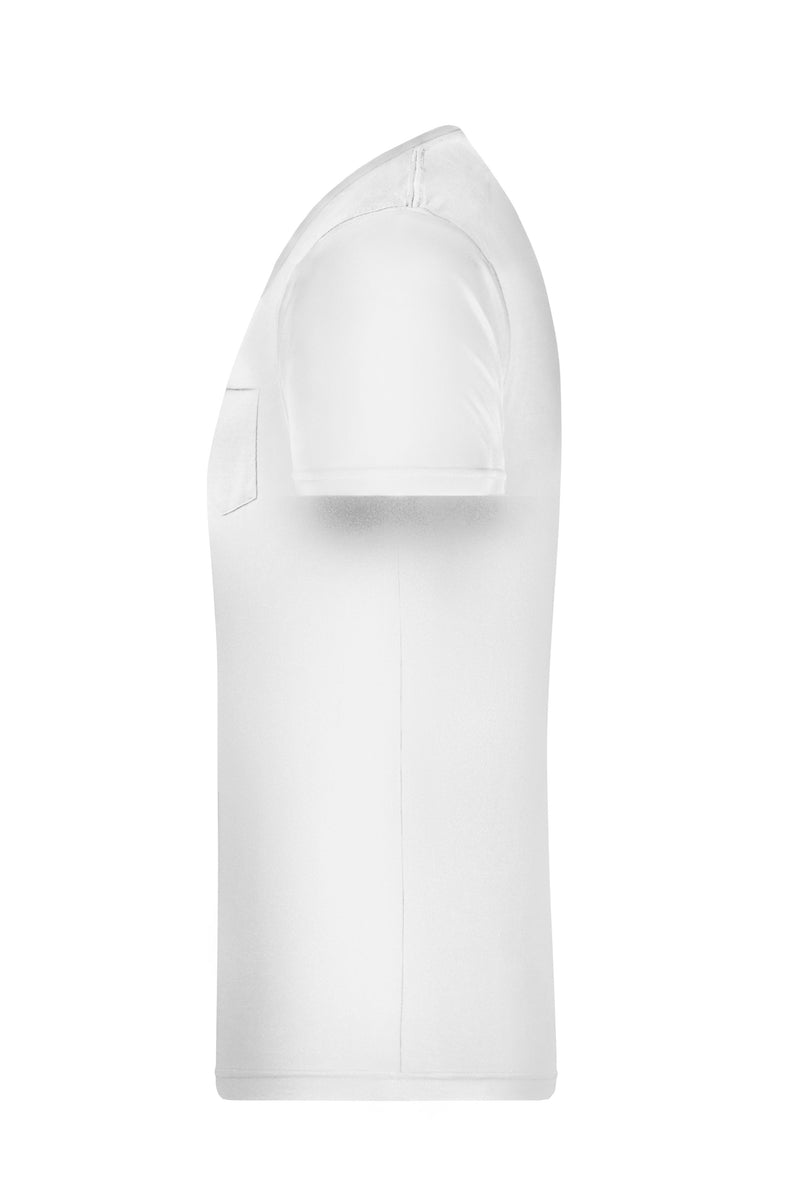 Laden Sie das Bild in Galerie -Viewer, T-Shirt mit modischer Brusttasche - 8004