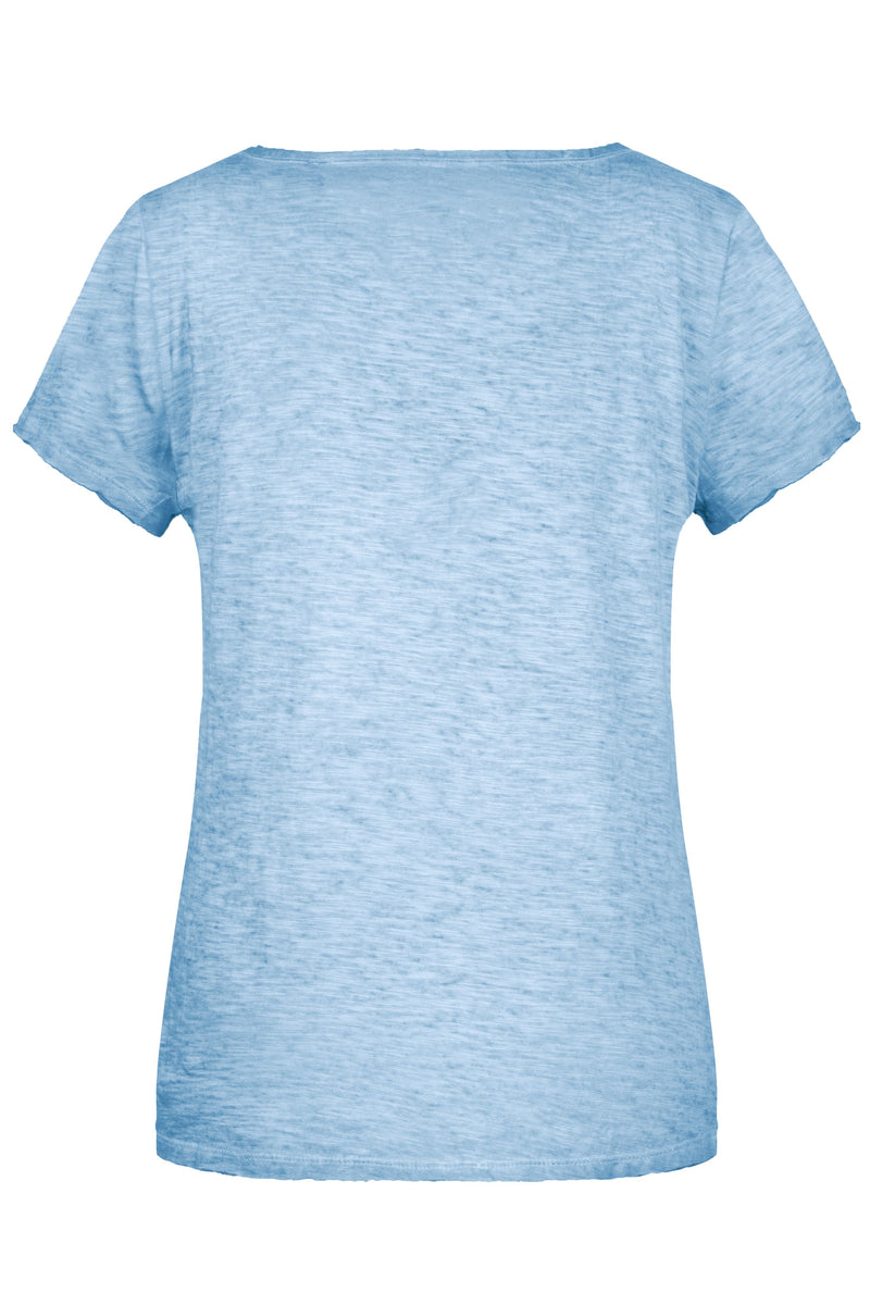 Laden Sie das Bild in Galerie -Viewer, T-Shirt im Vintage-Look - 8015